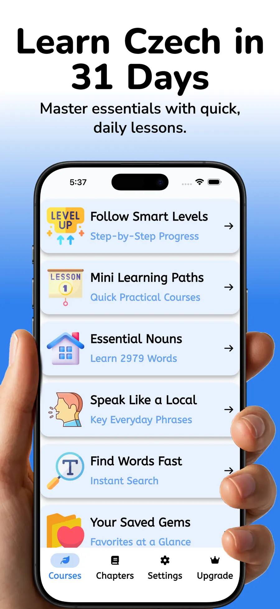 Learn Czech For Beginners screenshot 1