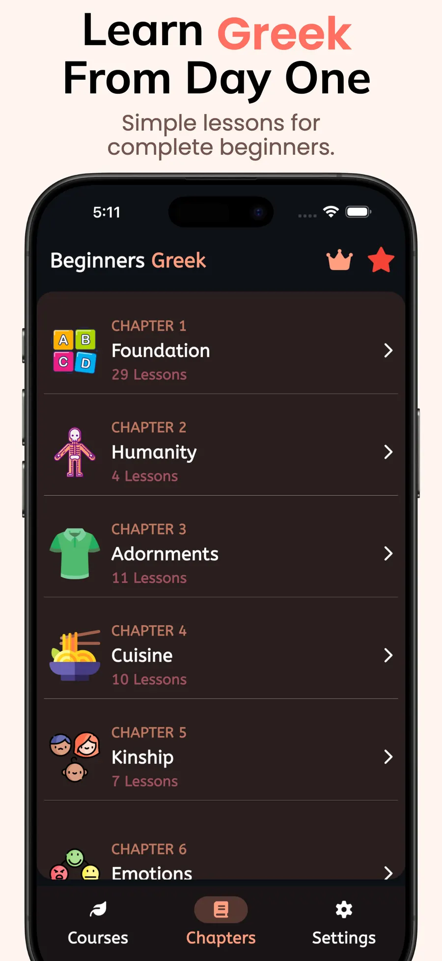 Learn Greek: For Beginners screenshot 1