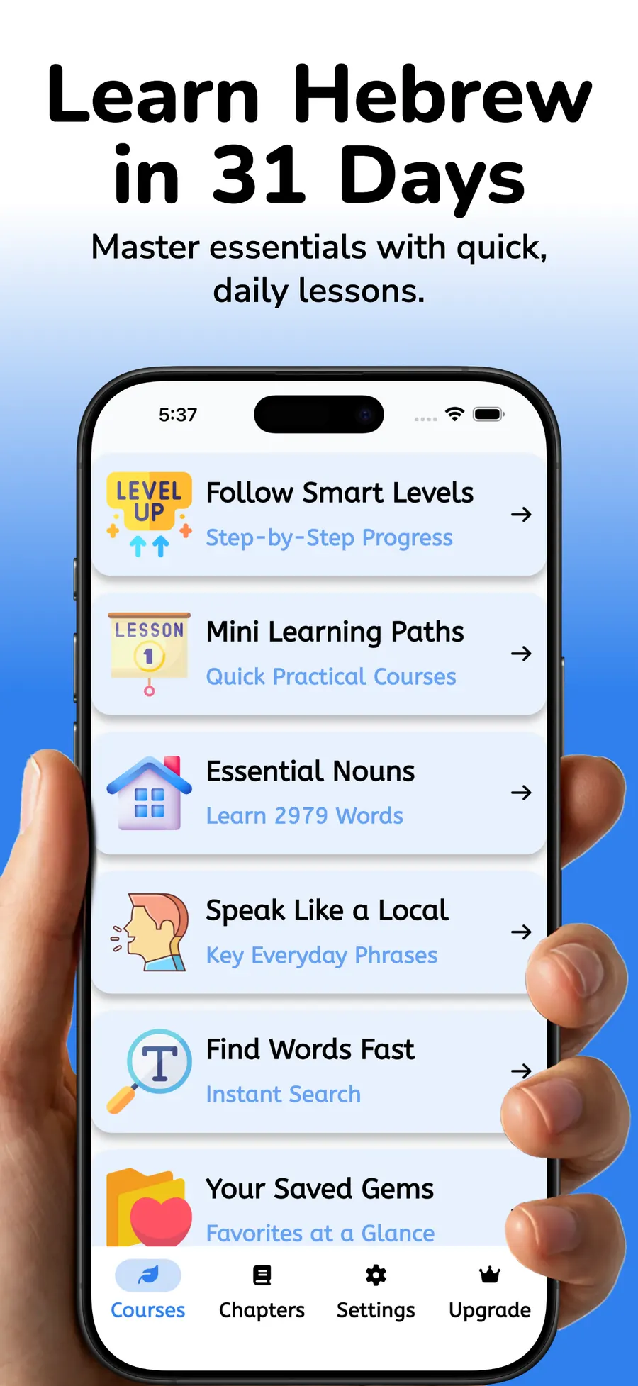 Learn Hebrew For Beginners screenshot 1