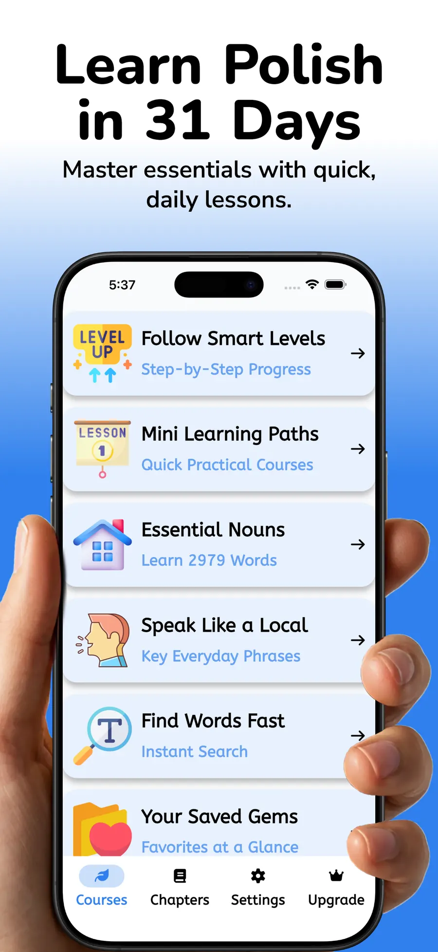 Learn Polish For Beginners screenshot 1