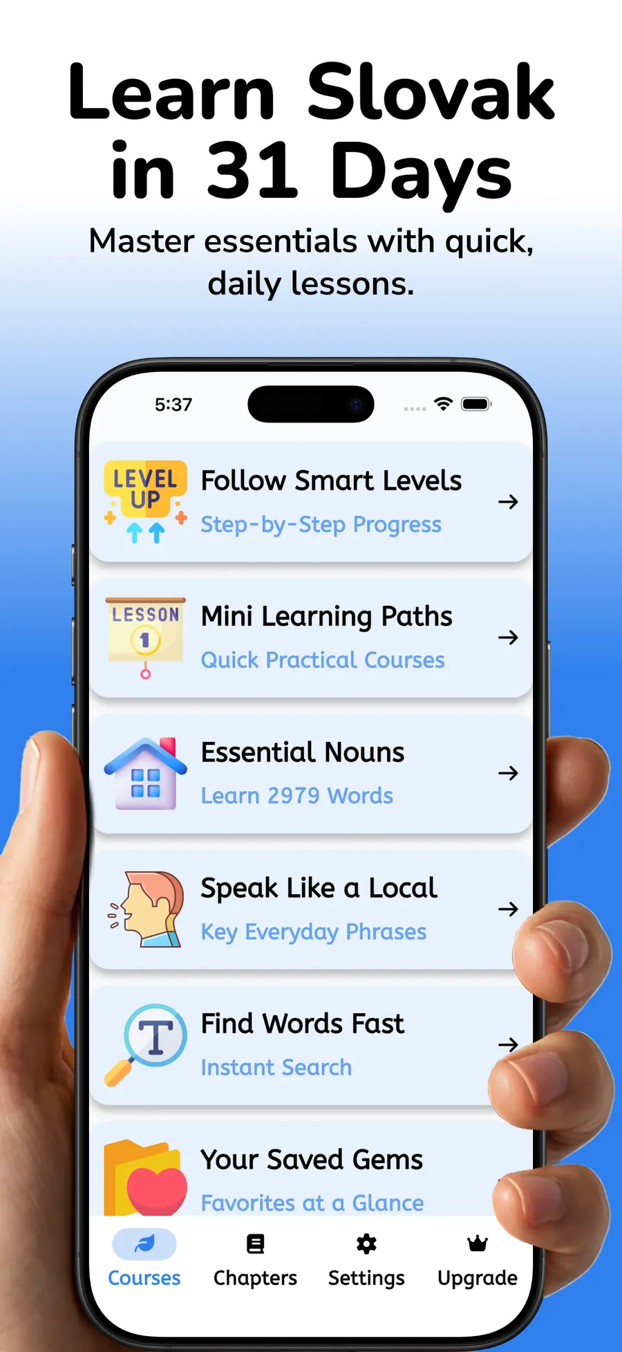 Learn Slovak For Beginners screenshot 1